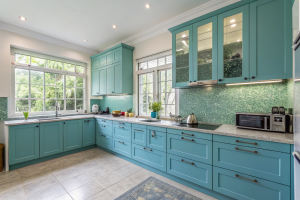 blue-and-green-dominate-modern-kitchens